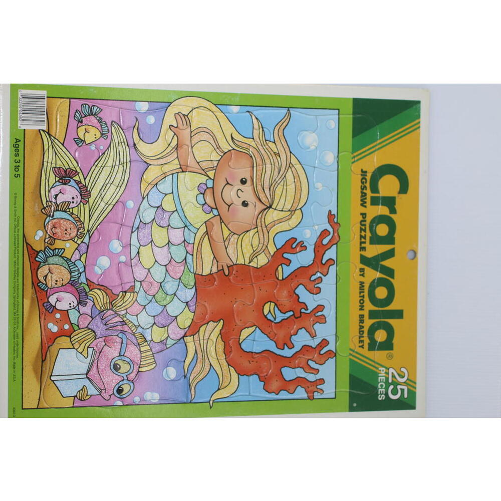 Crayola 25 Piece Jigsaw Puzzle by Milton Bradley